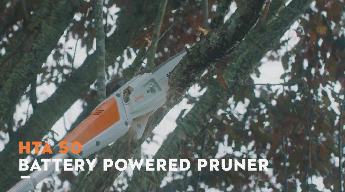 STIHL HTA 50 Battery Powered Pole Pruner (Set) | STIHL Dealer Euless